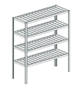 Купить стеллаж кухонный решетчатый apach chef line lstg20-205