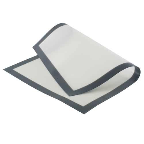 Купить коврик для выпечки 60*40 см. силиконовый белый, бежевый на ткан.основе /1/