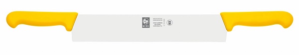 Купить нож для сыра 300/580 мм. с двумя ручками, желтый practica icel /1/6/ 24300.9501000.300