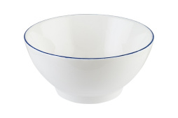 Салатник d=140 мм. 450 мл. h=65 мм. Ретро синий край (тарелка подст.70714) BONNA /1/12/732/