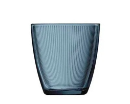 Стакан Олд Фэшн 250 мл. d=81 мм. h=86 мм. Концепто Страйпи Лондон топаз /12/1140/