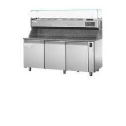 Кухонный стол для пиццы холодильный APACH Chef Line LTPZ111TURD38