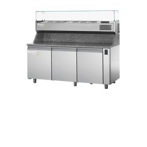 Купить кухонный стол для пиццы холодильный apach chef line ltpz111turd32