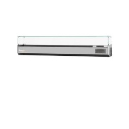 Холодильная витрина со стеклом APACH Chef Line LDR25032GR