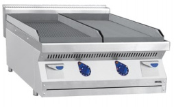 Аппарат контактной обработки АКО-80/2Н-С-00, стальная поверхность 2х393x650 мм, 1 гладкая - 1 рифлен