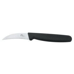 Нож для чистки овощей 7 см Коготь PRO-Line черная ручка P.L. Proff Cuisine, KB07-70YD-BK101-RE-PL
