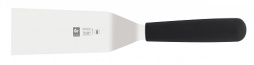 Лопатка 26,5 см. изогнутая раб. часть 10,5*5 см. нержавеющая сталь с пластик. ручкой, черная Icel /1