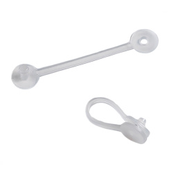 Клипса для подвешивания ценников, длина 50мм, CL440-50