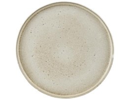 Тарелка с вертикальным бортом d 26,5 см, цвет бежевый, Stonewhite Style Point Stonewhite