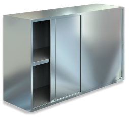 Полка кухонная закрытая ПЗК-П-15/4 (1500х400х600)