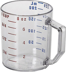 Стакан мерный CAMBRO поликарбонат 225мл. 25MCCW
