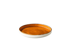 Тарелка с вертикальным бортом, стопируемая, цвет оранжевый, 20,5 см Style Point Jersey Orange