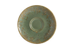 Блюдце d=160 мм. Снэл Зеленый чай (чашка 71123), форма Гурмэ BONNA /1/6/1848/