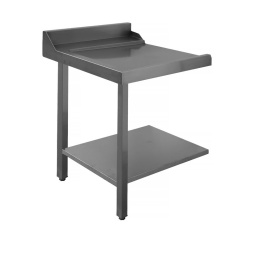 Кухонный стол для чистой посуды APACH Chef Line 700мм L80201/выст