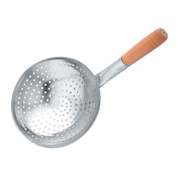 Шумовка d 28 см l46 см нержавеющая сталь с деревянной ручкой P.L. Proff Cuisine