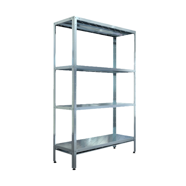 Купить стеллаж кухонный производственный стпп-п-11/6 (1100х600х1800)