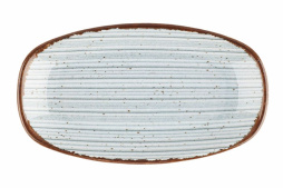 Блюдо овальное 33 см Hypnosis Light Blue