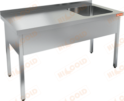 Ванна моечная цельнотянутая односекционная HICOLD НСО1М-15/6БП