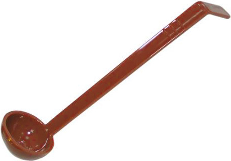 Купить половник 30мл ручка 26,5см пластик [p-013]