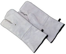 Рукавицы термостойкие длинн. с 2-мя выделенн. пальцем (1 пара) /1/