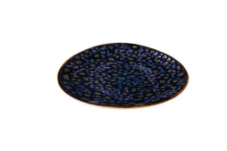 Тарелка треугольная, цвет синий, 21 см, Jersey Style Point Jersey Blue