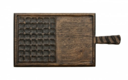 Доска для подачи угли 400х200мм дуб