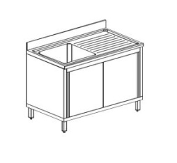 Ванна моечная APACH Chef Line LS167-65RWSD