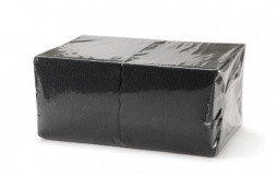 Салфетки 24*24см 400лист /черные/