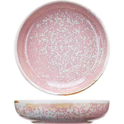 Купить тарелка глубокая «пион»; фарфор; 0, 6л; d=193, h=45мм; розов.