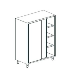 Кухонный шкаф закрытый APACH Chef Line LHC18-187SD