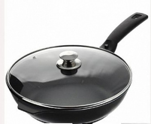 Сковорода 260/60мм Традиция съемная ручка,с крышкой