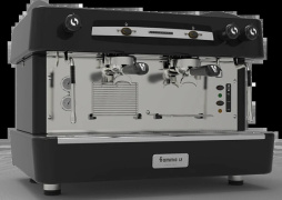 Кофемашина рожковая FIAMMA QUADRANT 2 TC BLACK (полуавтомат, 2 группы)