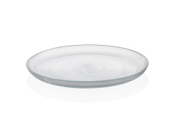 Блюдо d 33 см h 2 см, стекло, прозрачное, Circle ArdaCam Circle