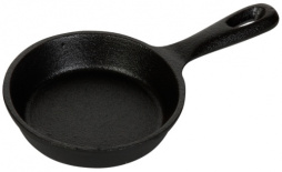 Сковорода d=98/22 с одной ручкой порционная чугун LUXSTAHL [НЕ41]