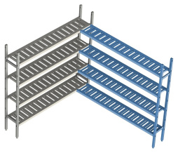 Стеллаж модульный кухонный LOAD.Me.POLY. 18AL.4PP50.12С