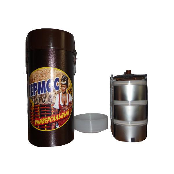 Купить термос судковый 4-х емкостный (нержавейка)