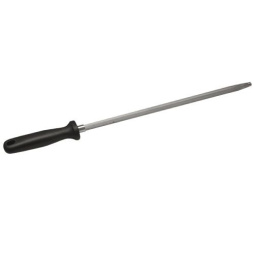 Мусат 25/36,5 см. стальной, круглое сечение, пластик. ручка MGsteel (810) /1/60/