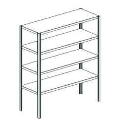 Стеллаж кухонный APACH Chef Line LST20-176