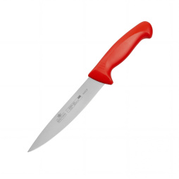 Нож универсальный 6,5" 170мм красный "HACCP" Luxstahl [W016]