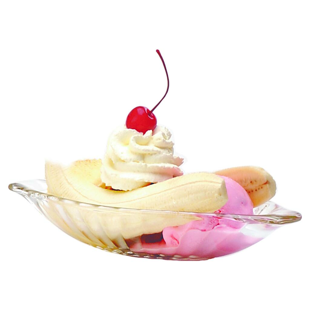 Купить Креманка 310 мл "Banana Split" 24*10 см h3 см стекло Ocean [6]
