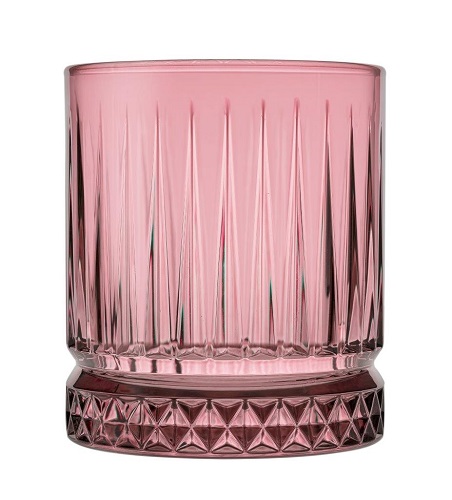 Купить стакан олд фэшн 355 мл. d=84 мм. h=98 мм. розовый энжой /12/