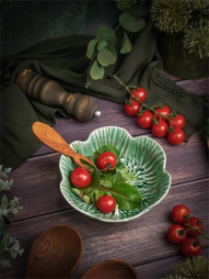 Салатник d 17,7 см h 6 см, Cabbage CASA DI FORTUNA Cabbage