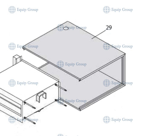 Купить корпус для печи для пиццы cuppone 92810043
