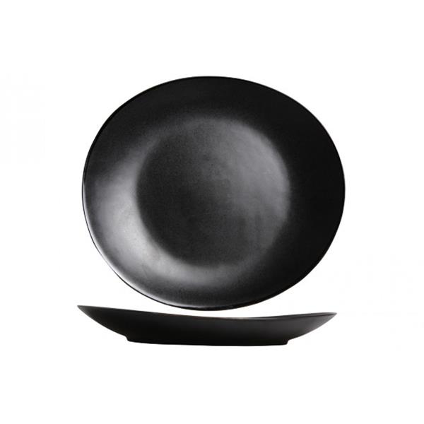 Купить тарелка 28x25,5 см h 3,5 см, vongola black cosy&trendy vongola
