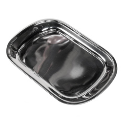 Блюдо прямоугольное 40*28 см (поднос) нержавеющая сталь P.L. Proff Cuisine