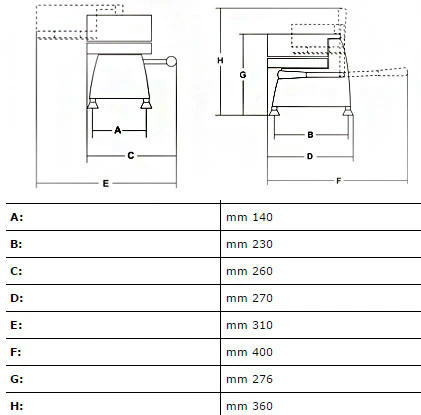 Пресс для гамбургеров SIRMAN SA 100