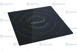 Стекло плоское 283х283х6 для индукционной плиты ипп