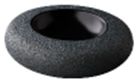 Салатник 17 см, декор vulcanic black, Raw Design by Kevala Style Point Raw