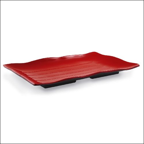 Купить тарелка прямоугольная 34*23 см. ч/кр