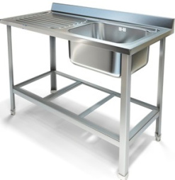 Ванна моечная цельнотянутая KAYMAN вмц-414/147 п